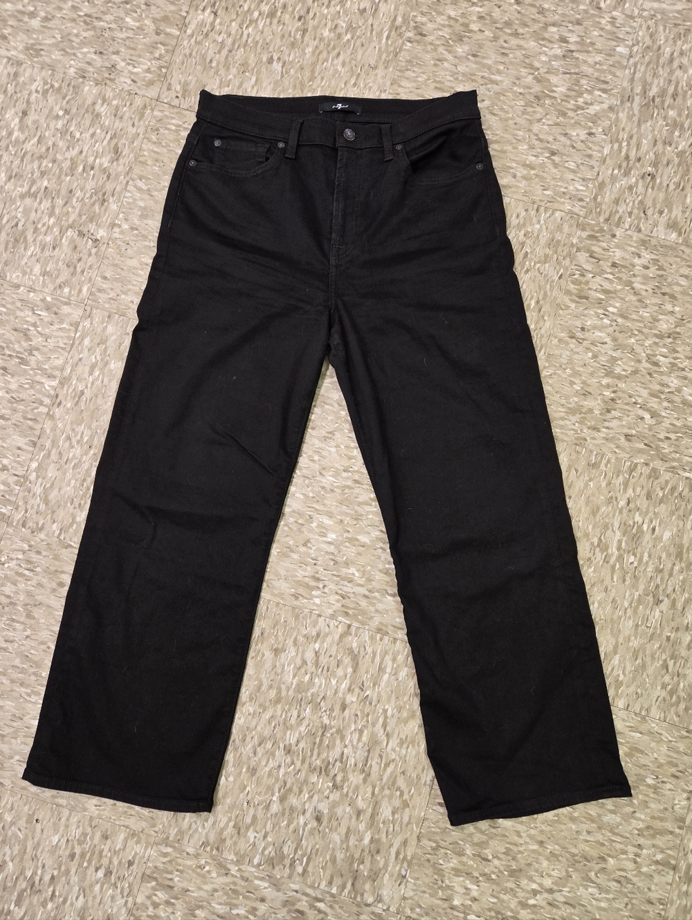 7 For All Mankind Black Jean